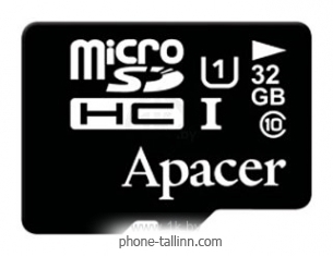 Apacer microSDHC Card Class 10 UHS-I U1 32GB