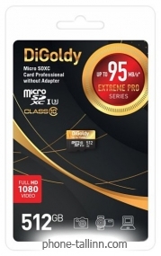 DiGoldy Extreme Pro microSDXC 512GB DG512GCSDXC10UHS-1-ELU3 ( )