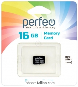 Perfeo PF16GMCSH10ES microSDHC 16GB