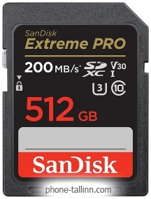 SanDisk Extreme PRO SDXC SDSDXXD-512G-GN4IN 512GB