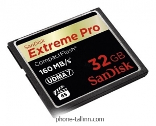 Sandisk Extreme Pro CompactFlash 160MB/s 32GB