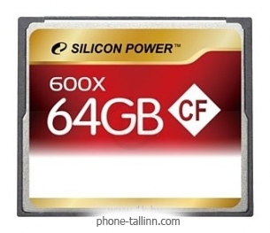Silicon Power 600X Professional Compact Flash Card 64GB
