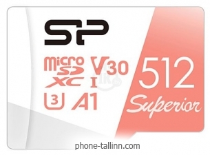 Silicon Power Superior A1 microSDXC SP512GBSTXDV3V20 512GB