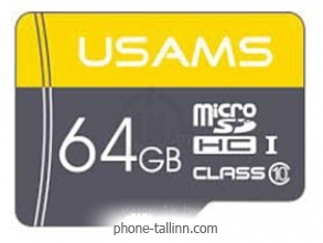 Usams US-ZB095 TF High Speed Card 64GB