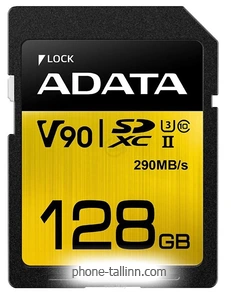 ADATA Premier ONE SDXC Class 10 UHS-II U3 128GB