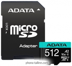 ADATA Premier Pro AUSDX512GUI3V30SA2-RA1 microSDXC 512GB ( )