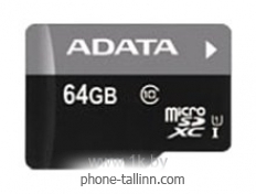 ADATA Premier microSDXC Class 10 UHS-I U1 64GB + SD adapter