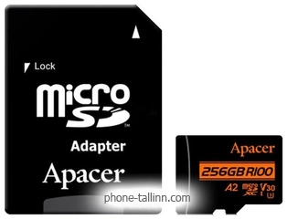 Apacer microSDXC AP256GMCSX10U8-R 256GB ( )