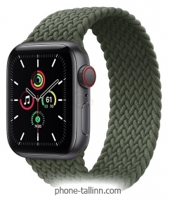 Apple Watch SE GPS + Cellular 40mm Aluminum Case with Braided Solo Loop