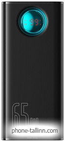 Baseus Amblight Digital Display Fast Charge Power Bank 65W 26800mAh