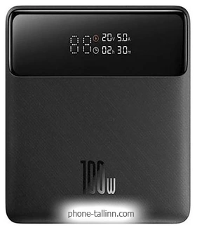 Baseus Blade High Power Digital Display Quick Charge Power Bank 100W 20000mAh PPBL000201 ()