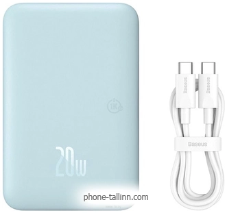 Baseus Magnetic Mini Air Wireless Fast Charge Power Bank 20W 10000mAh P10059001313-00