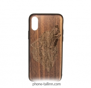 Case Wood  Apple iPhone X ( ,  II)