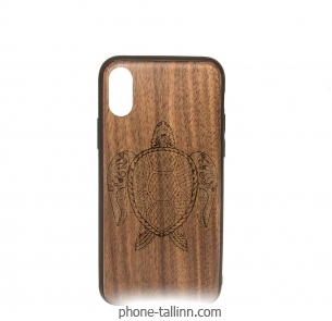Case Wood  Apple iPhone X ( , )