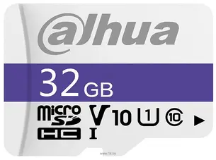 Dahua 32GB MicroSDHC C10/U3/V30 FAT32 DHI-TF-C100/32GB