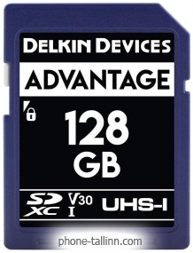 Delkin Devices SDXC Advantage UHS-I 128GB