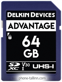 Delkin Devices SDXC Advantage UHS-I 64GB