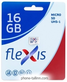 Flexis microSDHC 16GB Class 10 U1 FMSD016GU1