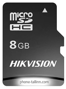 Hikvision microSDHC HS-TF-C1(STD)/8G/Adapter 8GB ( )