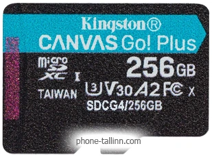 Kingston Canvas Go! microSDXC 256GB SDCG4/256GBSP