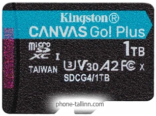 Kingston Canvas Go! microSDXC 1TB SDCG4/1TBSP