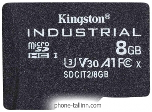 Kingston Industrial microSDHC SDCIT2/8GBSP 8GB