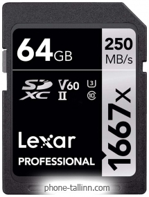 Lexar LSD64GCB1667 SDXC 64GB