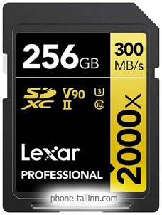 Lexar Professional 2000x SDXC LSD2000256G-BNNNG 256GB