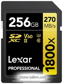 Lexar Professional 1800x SDXC LSD1800256G-BNNNG 256GB