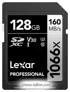 Lexar Professional 1066x SDXC LSD1066128G-BNNNG 128GB