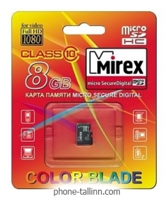 Mirex microSDHC Class 10 8GB