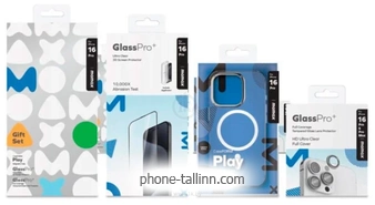 Momax Protection Bundle Set  iPhone 16 Pro MXAP24MTGS