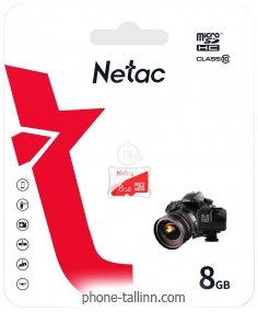 Netac microSDHC P500 ECO 8GB
