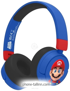 OTL Technologies Super Mario Blue Kids Wireless SM1001