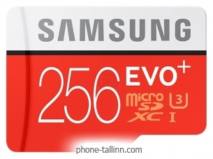 Samsung microSDXC EVO Plus 95MB/s 256GB + SD adapter