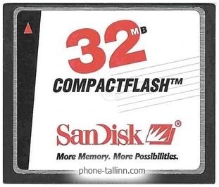 SanDisk CompactFlash MEM1800-32CF= 32MB