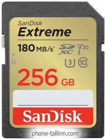 SanDisk Extreme SDXC SDSDXVV-256G-GNCIN 256GB