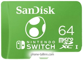SanDisk Nintendo Switch Licensed Card microSDXC 64GB SDSQXAO-064G-GN6ZN