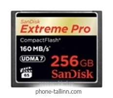 Sandisk Extreme Pro CompactFlash 160MB/s 256GB