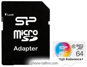 Silicon Power High Endurance microSDXC SP064GBSTXIU3V10SP 64GB ( )