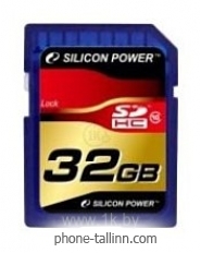 Silicon Power SDHC Card 32GB Class 10
