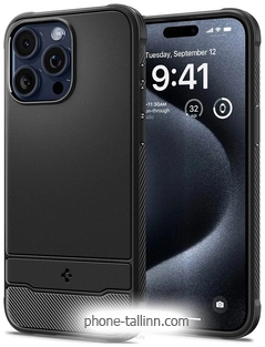 Spigen Rugged Armor (MagFit)  iPhone 15 Pro ACS06703 ()