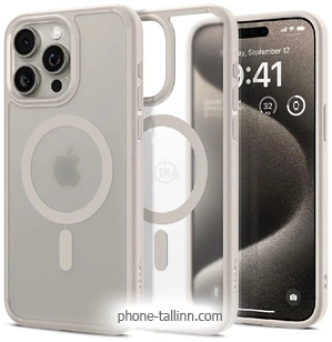 Spigen Ultra Hybrid (MagFit)  iPhone 15 Pro Max ACS07210 ()