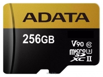 ADATA Premier ONE microSDXC UHS-II U3 Class 10 256GB + SD adapter