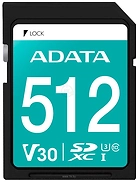 ADATA Premier Pro SDXC 512GB ASDX512GUI3V30S-R