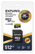 Exployd Premium Series microSDXC 512GB EX512GCSDXC10UHS-1-ELU3 ( )