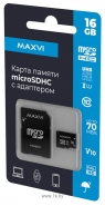 Maxvi microSDHC 16GB Class 10 UHS-I (1) MSD16GBC10V10