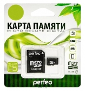 Perfeo microSDHC Class 10 32GB +  [PF32GMCSH10A]