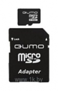 Qumo microSDHC class 10 16GB + SD adapter