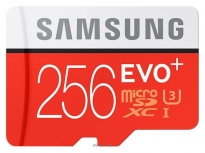 Samsung microSDXC EVO Plus 95MB/s 256GB + SD adapter